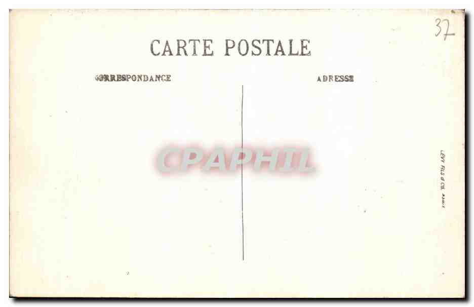CPA Tours Cloitre de Saint Gatien dit de la Psalette La galerie Nord et la porte de l escalier  — Rückseite