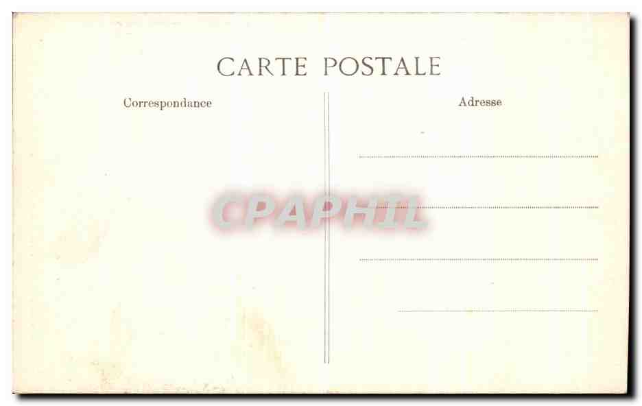CPA Tours St Gatien  — Rückseite