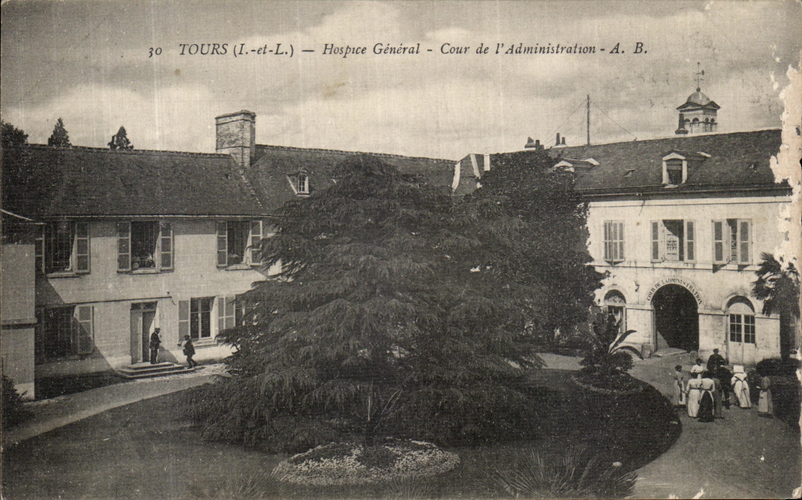 CPA Tours Hospice General Cour de l Administration 