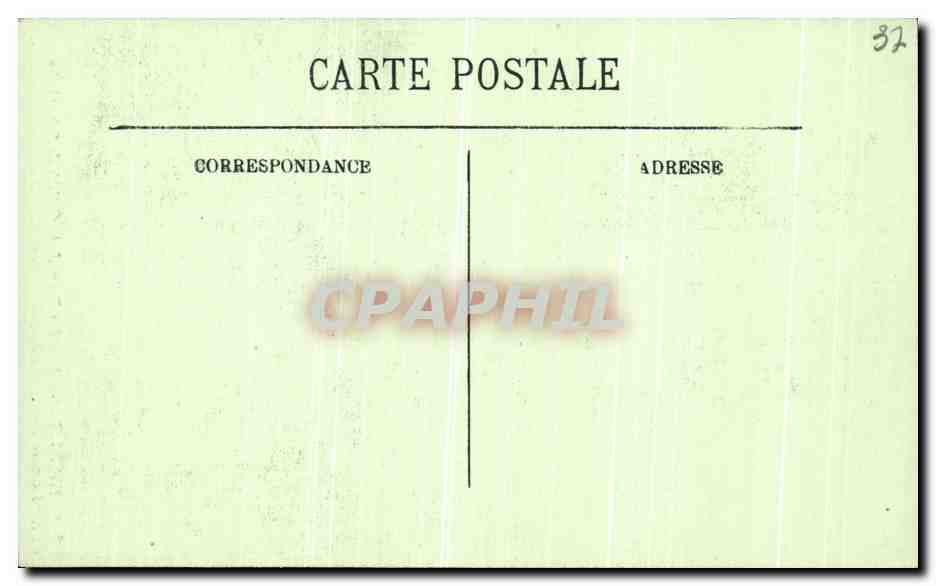 CPA Tours Les Tours de la Cathedrale Saint Gatien  — Rückseite
