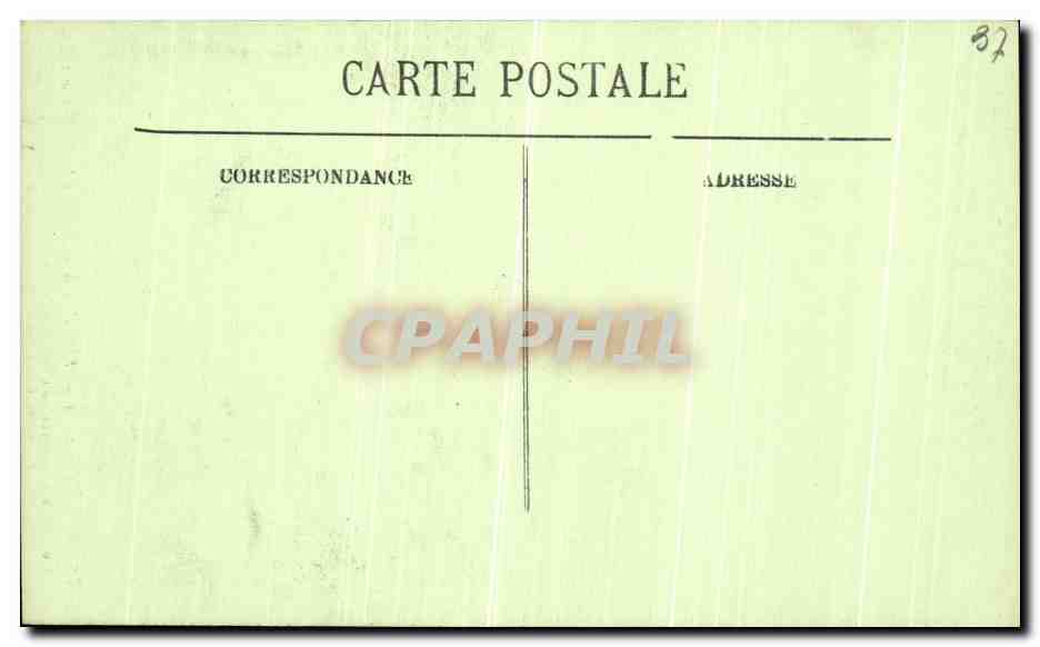 CPA Tours Porte d Entree de la Chapelle des Minimes Aujourd hui Chapelle du Lycee Descartes  — Rückseite