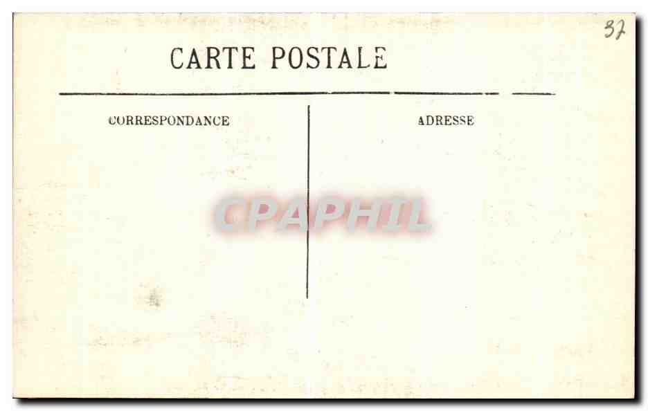 CPA Tours Cloitre de St Gatien Dit De la Psalette La galerie Nord et la porte de l escalier  — Rückseite