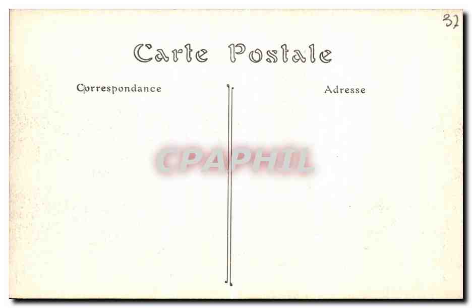 CPA Tours Ancien Cloitre du Chapitre des chanoines de la cathedrale Saint Gatien Cloitre de la Psalette — Verso