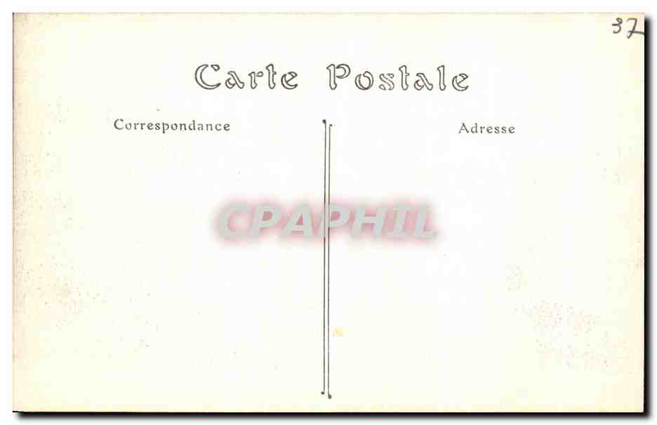 CPA Tours Tombeau de Charles Orland et de Charles enfants de Charles VIII — Rückseite