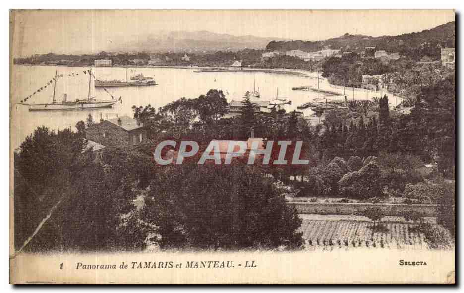 CPA Panorama de Tamaris er Manteau