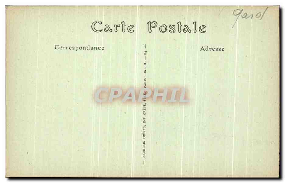 CPA Villeneuve les Avignon Tombeau d Innocent Chapelle de L Hospice  — Verso
