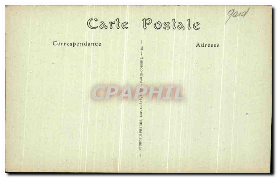 La Belle-Croix — rovine gotiche del XIV e XV secolo — Jhot. n°329 — Verso