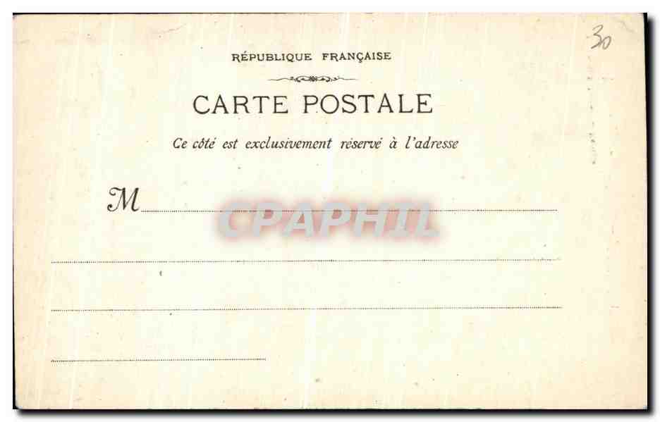 Nîmes - Les Arènes — Galeries du 1er Étage — Phototypie E. Lacour, Marseille, n° 356 — Rückseite