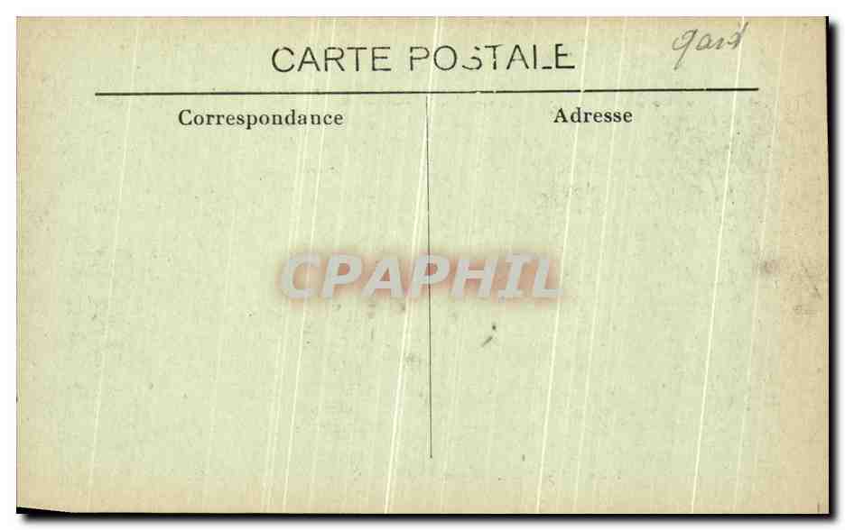 CPA Nimes La Maison Cavve et le — Rückseite