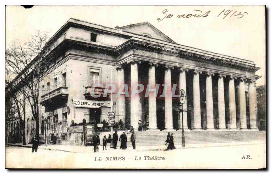 Nîmes — Le Théâtre — AR.
