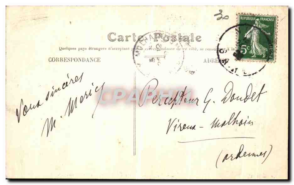 Les Fontaines Romaines — Jardin des Tuileries — Éditeur : CPAPHIL — Rückseite