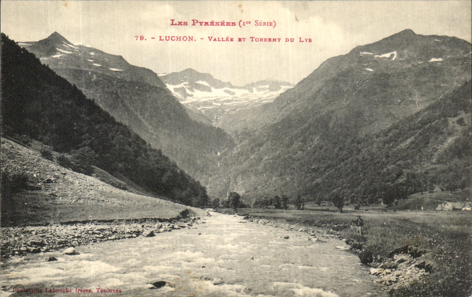 CPA Luchon Vallee Et Torrent Du Lys 