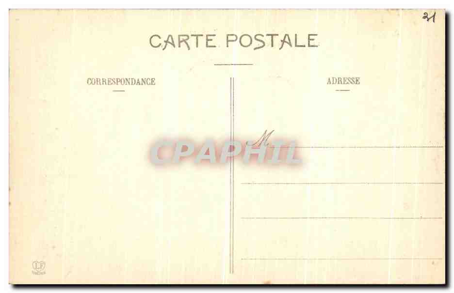 CPA Luchon Vallee Et Torrent Du Lys  — Rückseite