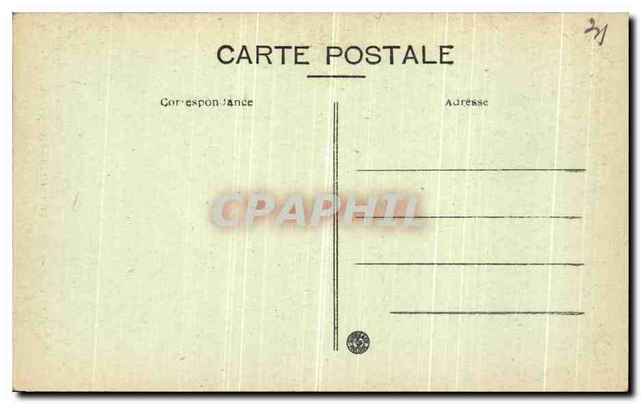 CPA Toulouse Eglise Saint Sernin Christ Byzantin — Verso