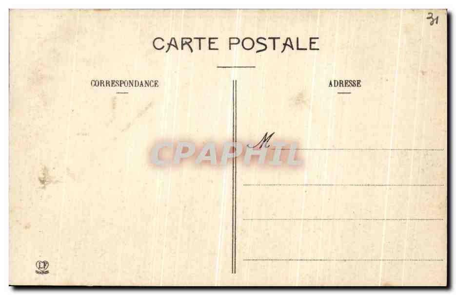 CPA Toulouse Chapelle de ND la Notre a la Daurade Ceramiques et emaux de Virebent  — Verso