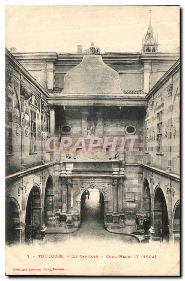 CPA Toulouse Le Capitole Cour Henri IV 