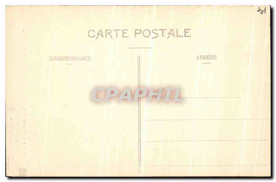 CPA Toulouse Le Capitole Cour Henri IV  — Verso