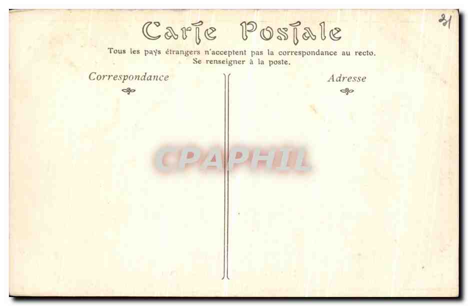 CPA Toulouse Le Musee Nouvelle Galerie des Platres  — Verso