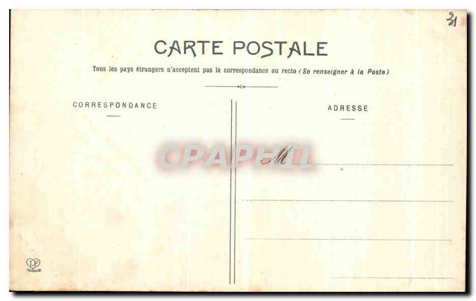 Toulouse - Porte de l'Hôtel de Pierre — Phototypie Labouche Frères Toulouse, n°102 — Achterkant