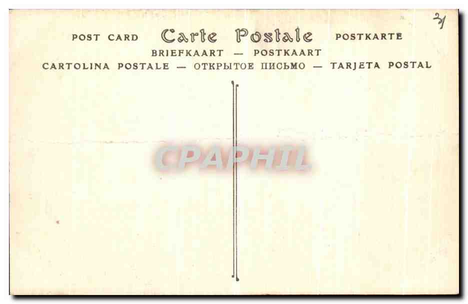 CPA Musee de Toulouse Le cloitre — Verso
