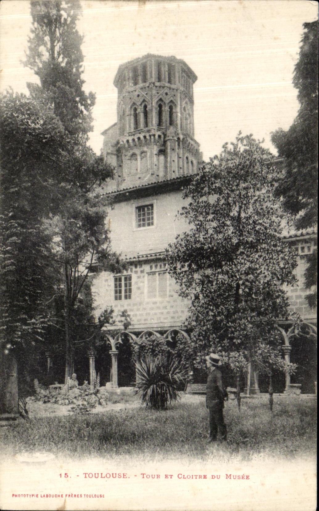 Toulouse - Tour et Cloître du Musée — Phototypie Labouche Frères Toulouse, n°15
