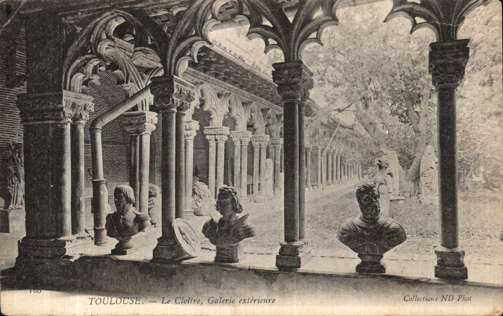 CPA Toulouse Le Cloitre Galerie Exterieure