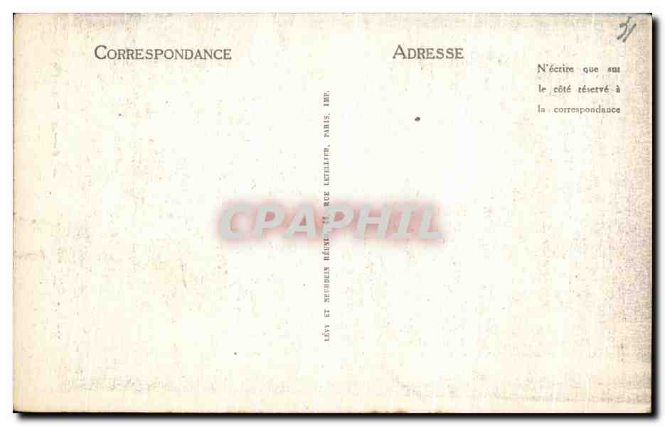 CPA Toulouse Christ Byzantin Eglise Saint Sernin  — Verso