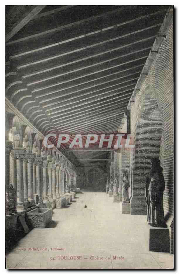 CPA Toulouse Cloitre Du Musee