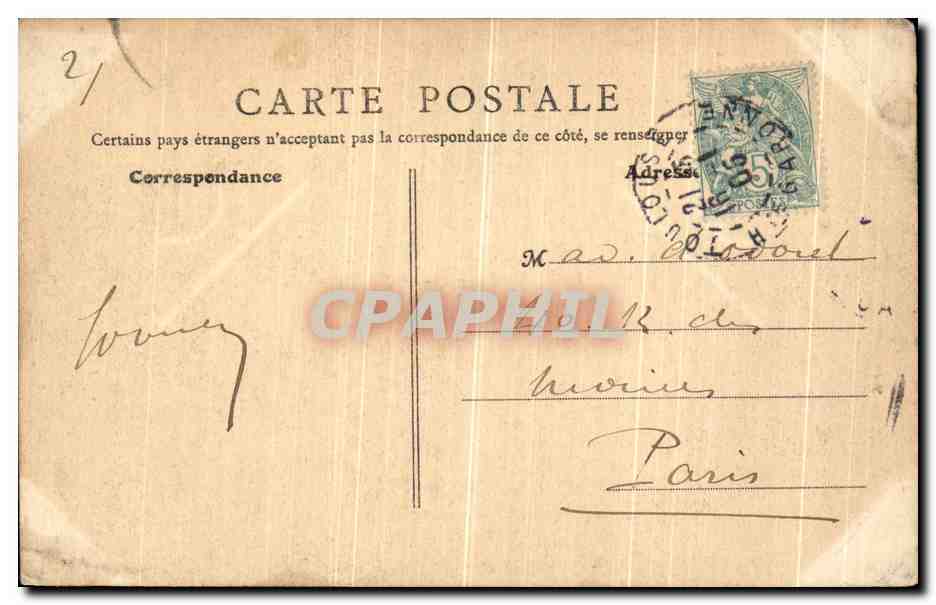 CPA Toulouse Vue sur la Garonne — Verso