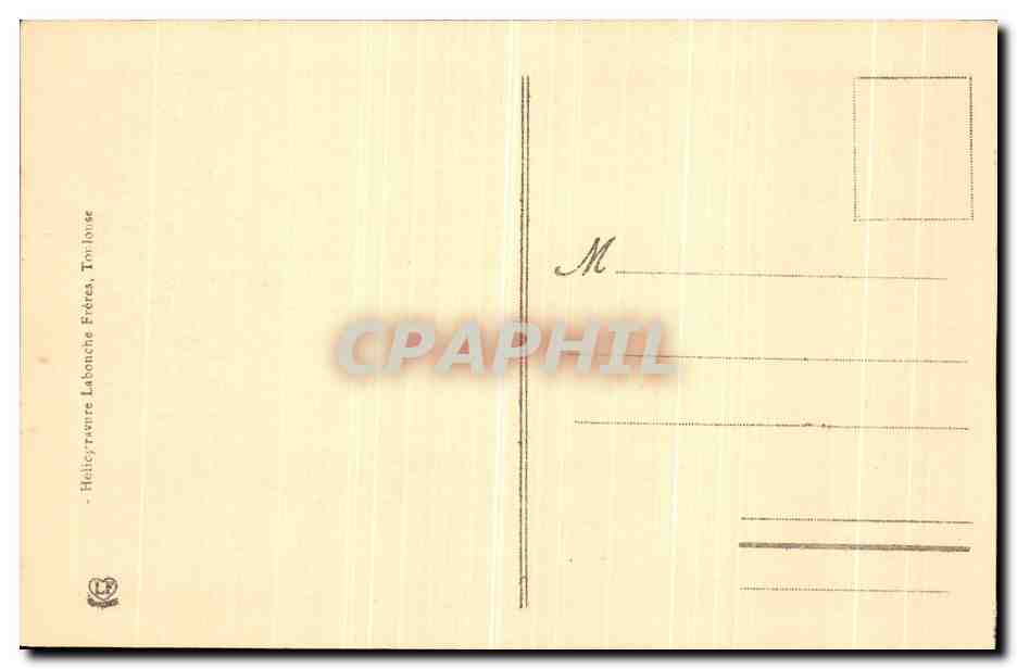 CPA Saint Bertrand De Comminges Porte Ogivale Dans Le cloitre — Rückseite