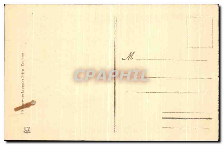 CPA Saint Bertrand De Comminges Pilier des quatre evangelistes — Verso