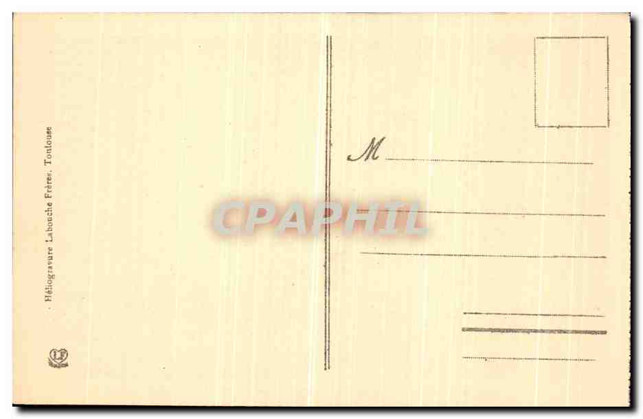 CPA Saint Bertrand De Comminges Cloitre de Saint Bertrand — Verso
