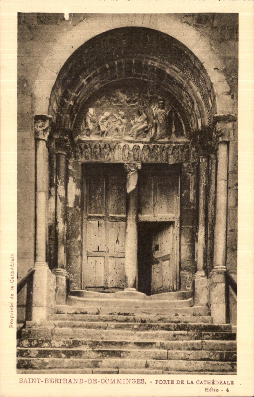 CPA Saint Bertrand De Comminges Potre De la Cathedrale