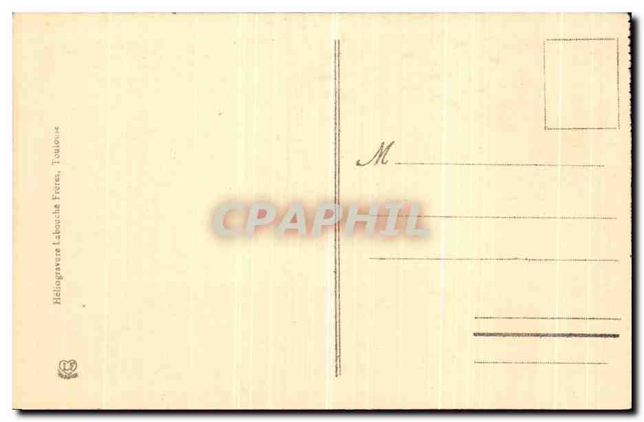 CPA Saint Bertrand De Comminges Cote Droit Des Stalles De la Cathedrale — Verso