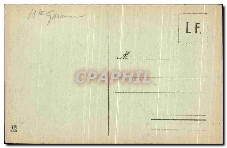 CPA Saint Bertrand De Comminges Cloitre de Saint Bertrand  — Verso