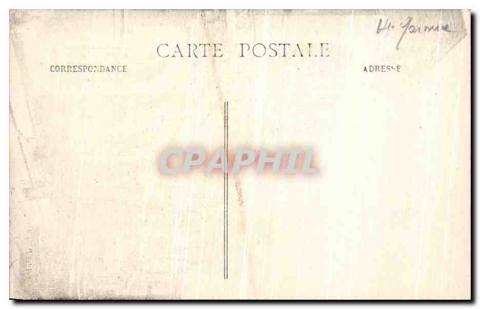 CPA Toulouse Le Musee Tramway — Verso