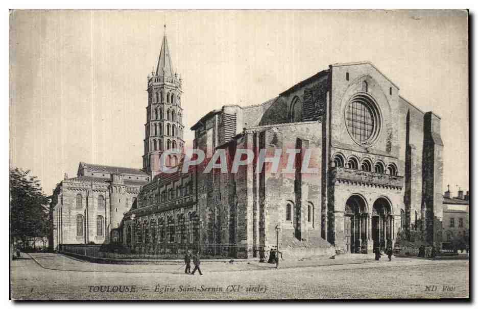 Toulouse — Église Saint-Sernin (XIe siècle) — ND Phet
