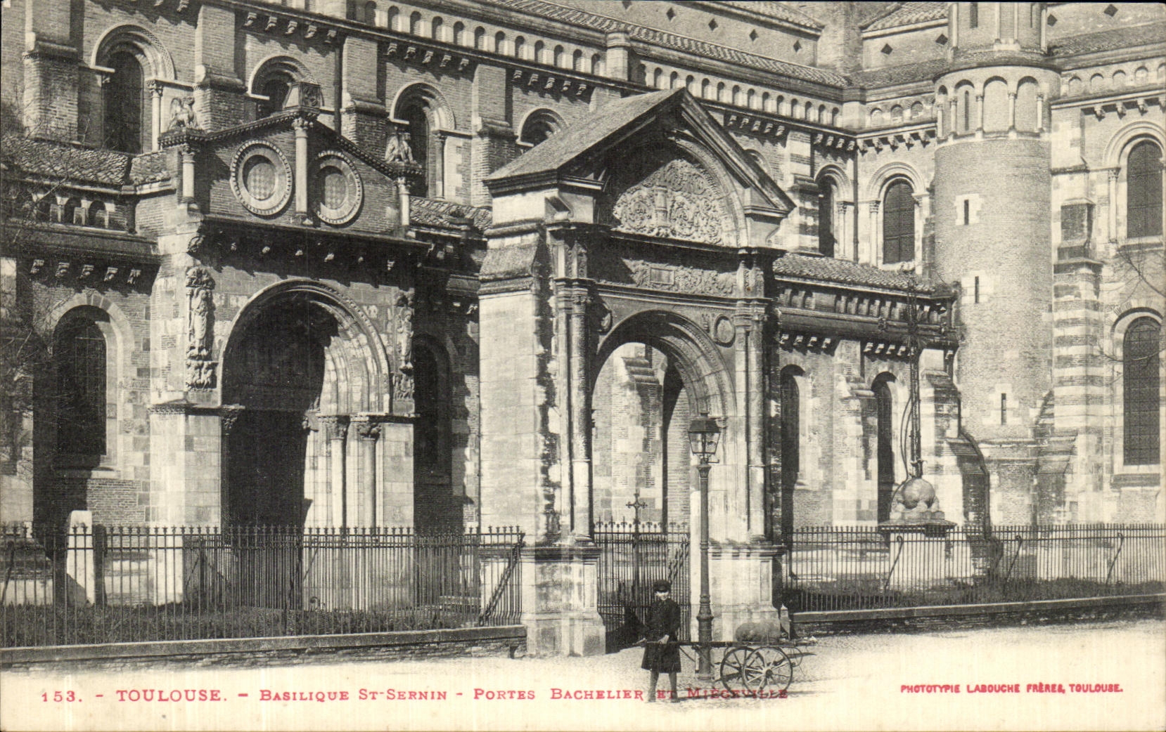Toulouse - Basilique Saint-Sernin - Portes Bachelier et Mignotille
