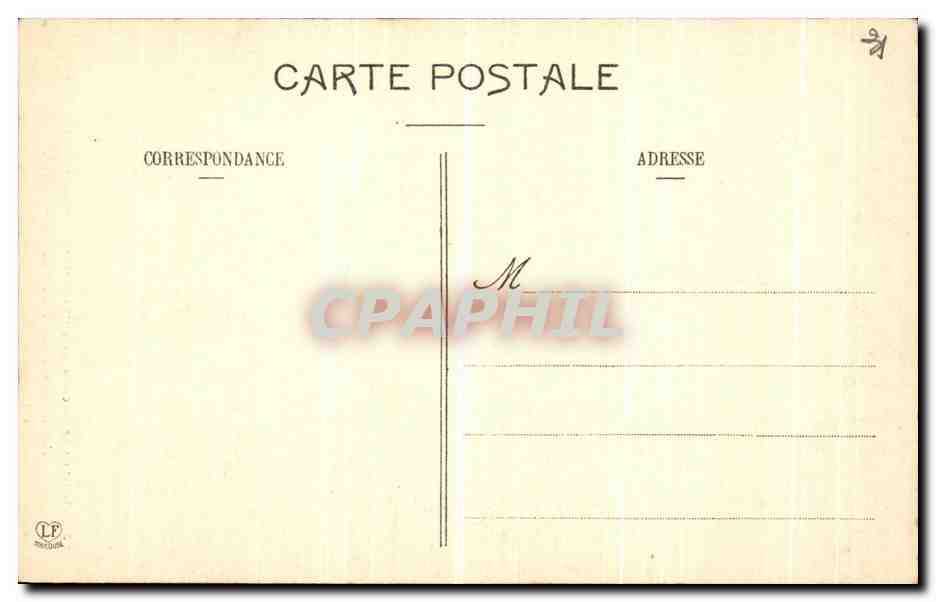 CPA Toulouse Cour De L Hotel Maynier Ou Du Vieux raisin  — Verso
