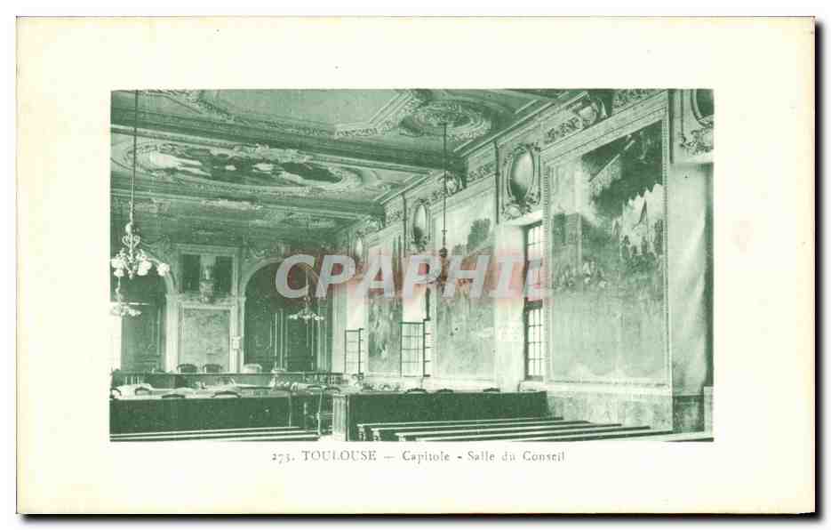 Toulouse — Capitole — Salle du Conseil — J. Longi Beckel, Toulouse