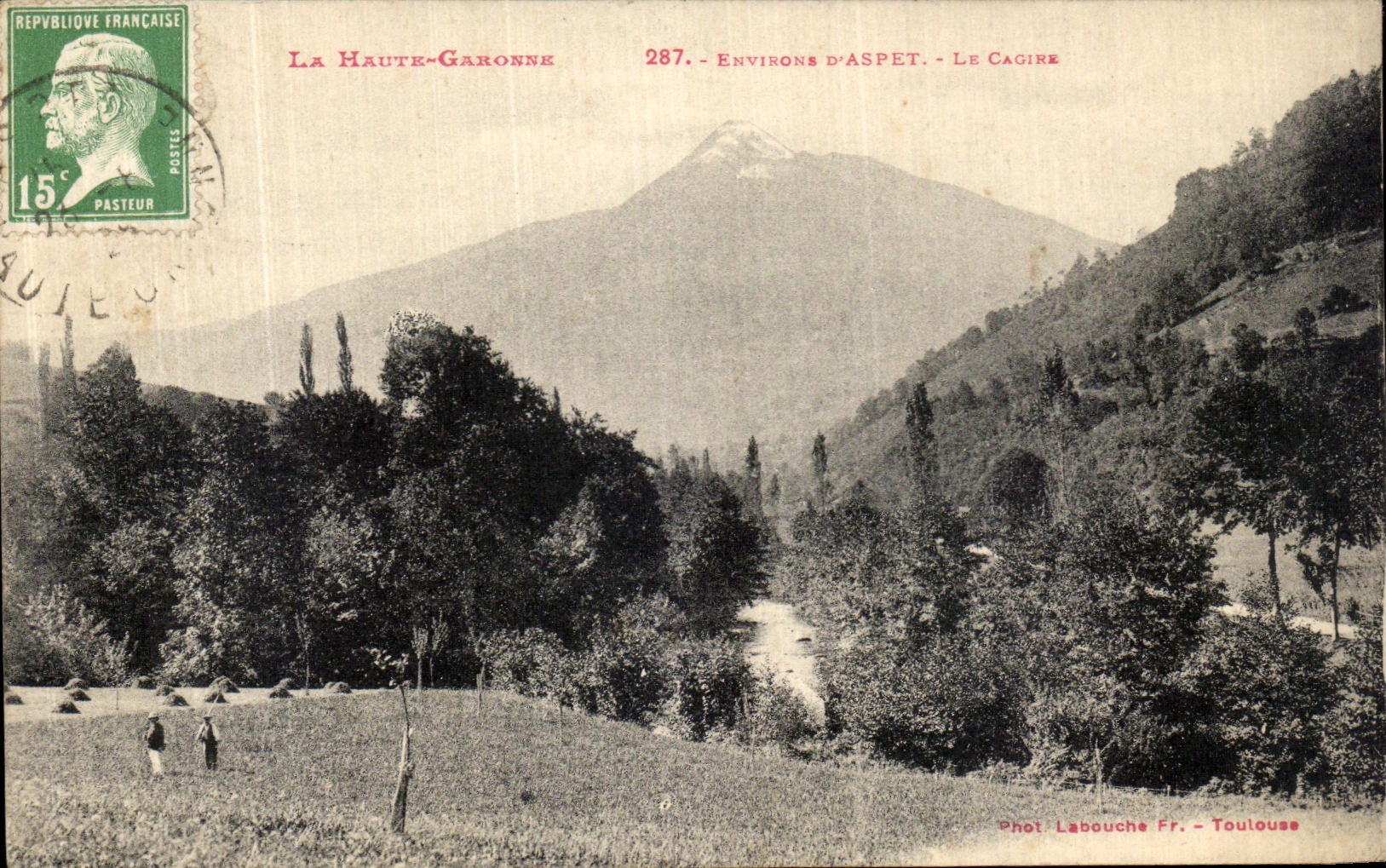 CPA Haute Garonne Environs d Aspet Le Cagire 