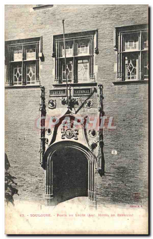 Toulouse - Porte du Lycée (Anc. Hôtel de Bertruts)