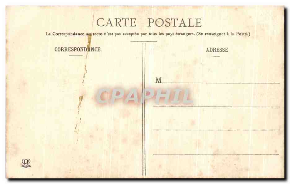 Cour de l'Hôtel de Lasbordes ou du Vieux-Raisin — Toulouse — Phototypie Labouche Irères, n°23 — Verso