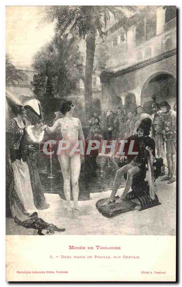 CPA Musee De Toulouse Dona Maria De Padilla Par Gervais