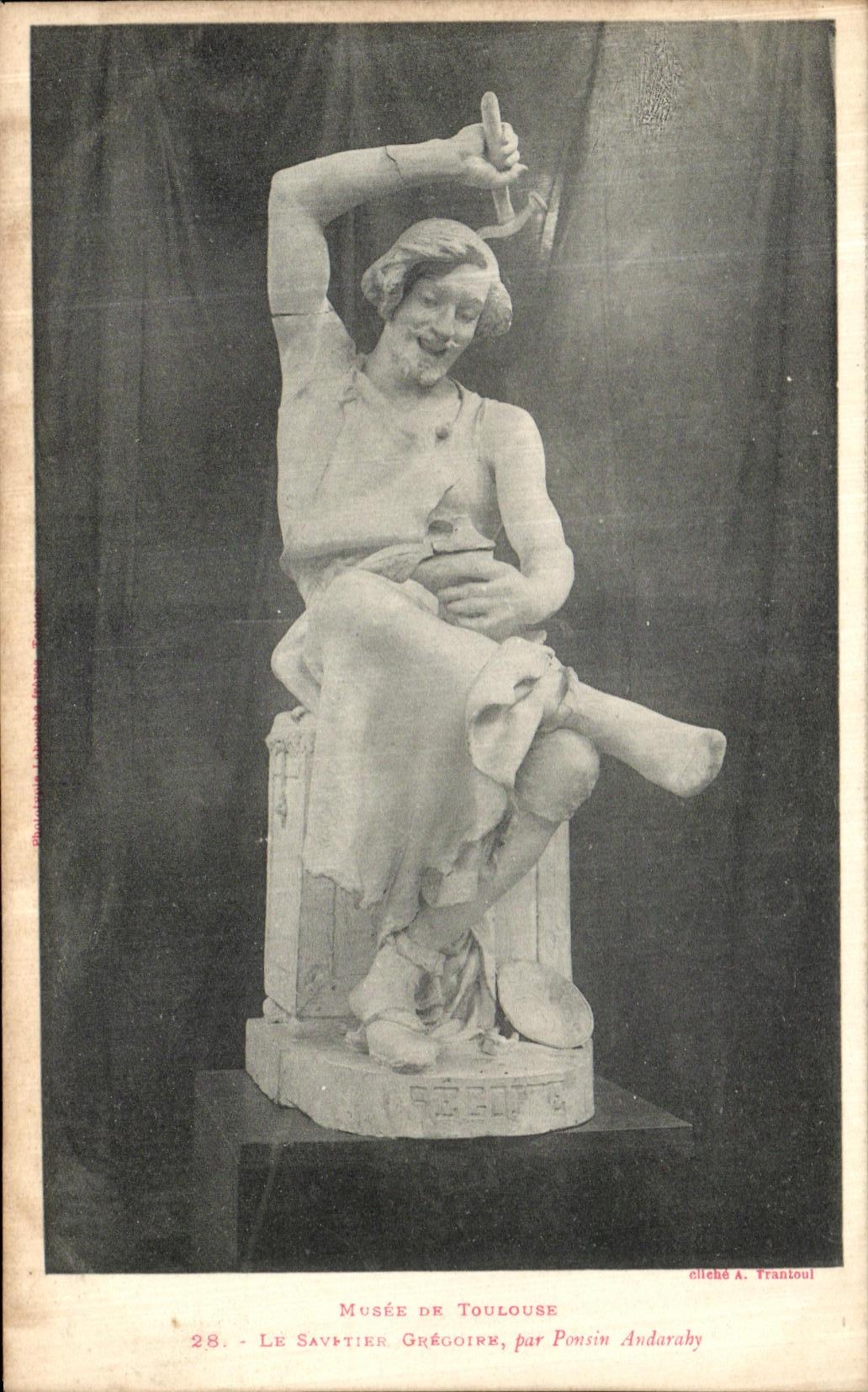 CPA Musee De Toulouse Le Savetier Gregoire par Ponsin Andaraby