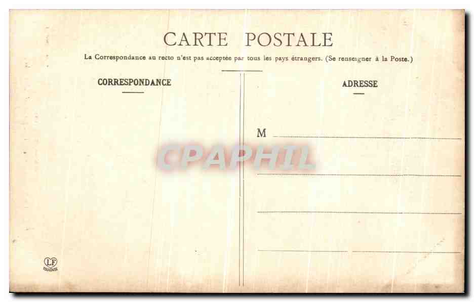 CPA Musee De Toulouse Le Savetier Gregoire par Ponsin Andaraby — Verso