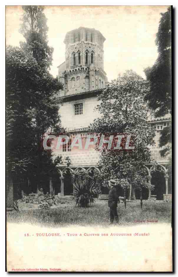 Toulouse - Tour & Cloître des Augustins (Musée) — Phototypie Labouche frères, Toulouse, n°15