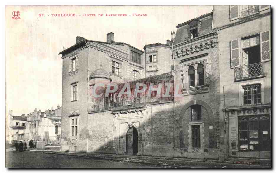 Toulouse - Hôtel de Laërches - Façade