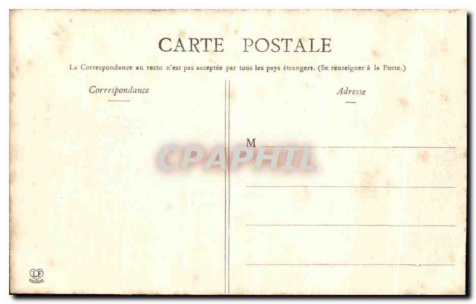 CPA Toulouse Porte De L Eglise de la Dalbade — Rückseite