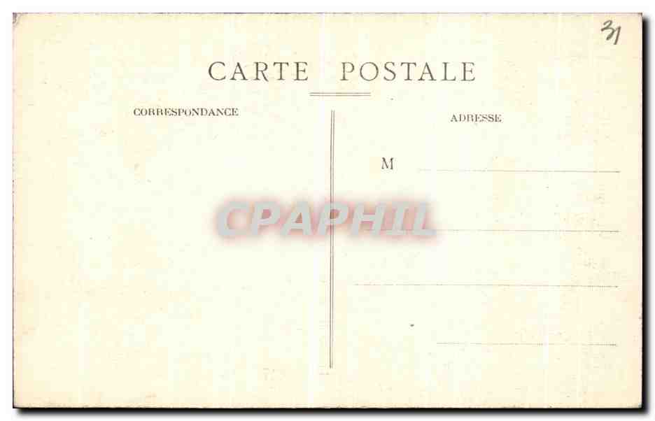 Hôtel d'Asséat — Cour intérieure — Édition Bayard, Toulouse — Verso